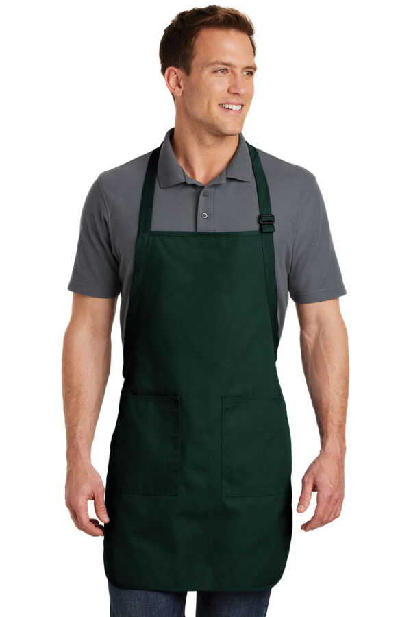 Port Authority reg Full-Length Apron with Pockets. - Image 4