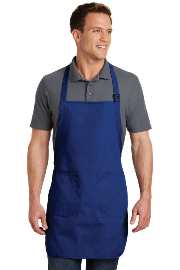 Port Authority reg Full-Length Apron with Pockets. - Image 8