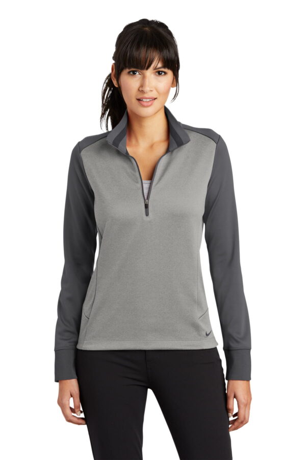 Nike Golf Ladies Dri-FIT 1/2-Zip Cover-Up. - Image 4