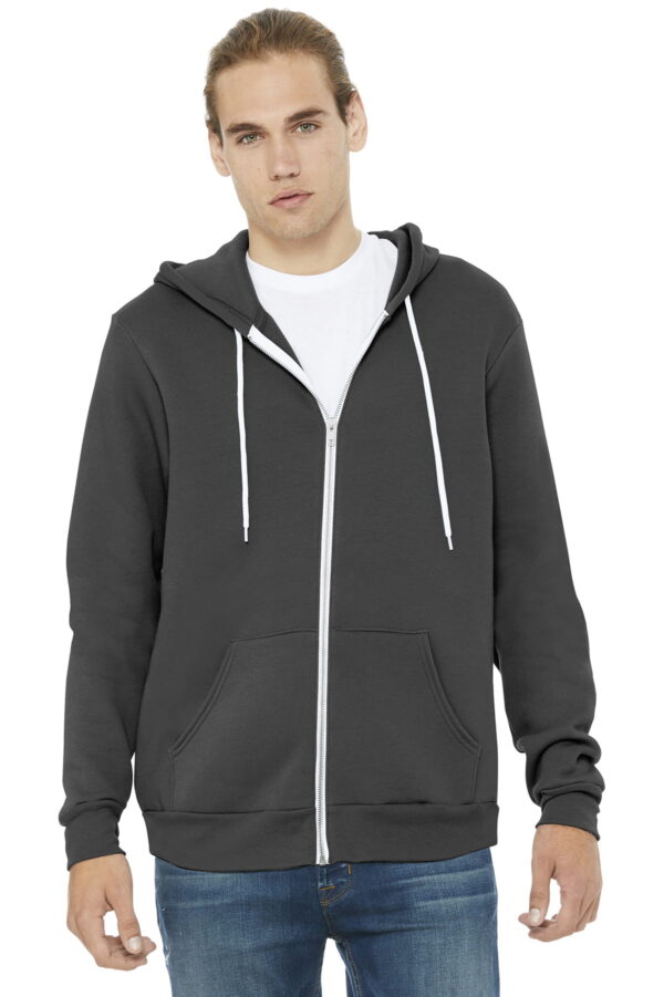 BELLA+CANVAS ® Unisex Sponge Fleece Full-Zip Hoodie - Image 12