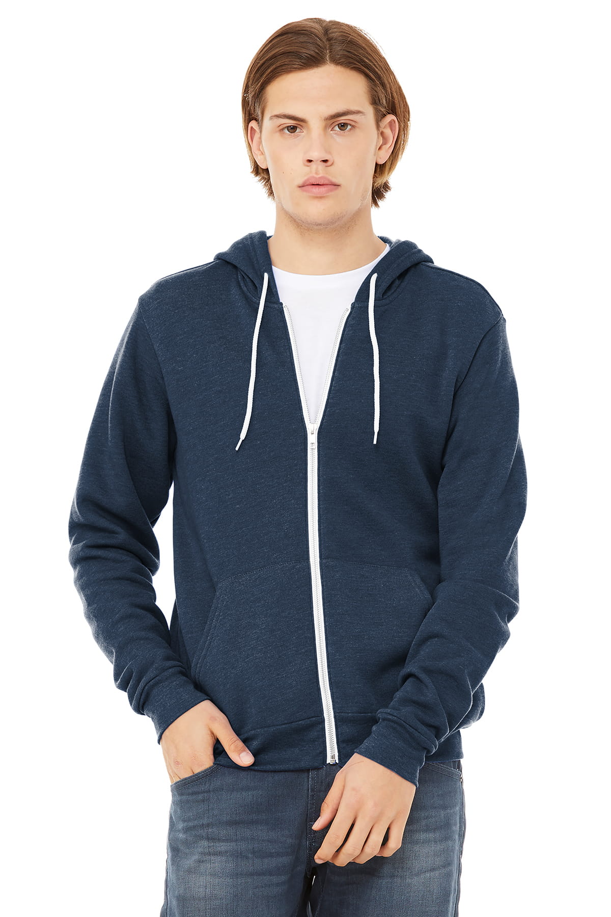 BELLA+CANVAS ® Unisex Sponge Fleece Full-Zip Hoodie – THE DUCKHORN SHOP