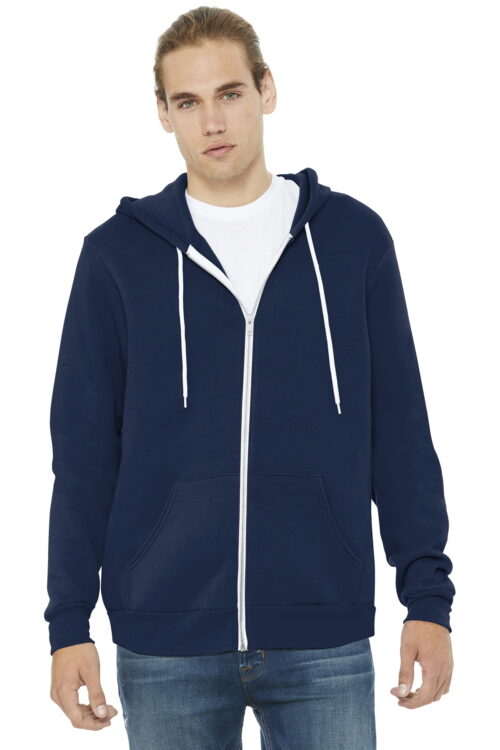 BELLA+CANVAS ® Unisex Sponge Fleece Full-Zip Hoodie