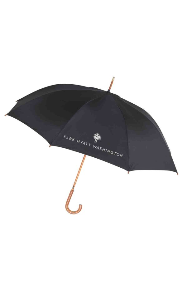 DELUXE CURVED HANDLE UMBRELLA