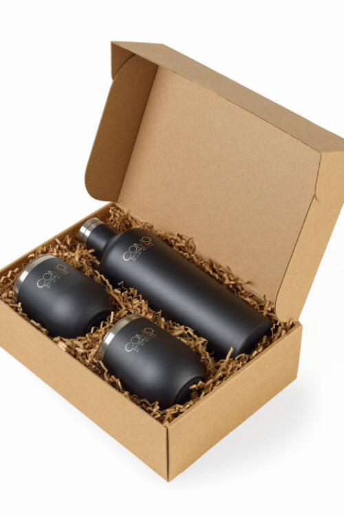 CORKCICLE Canteen & Stemless Wine Cup Gift Set